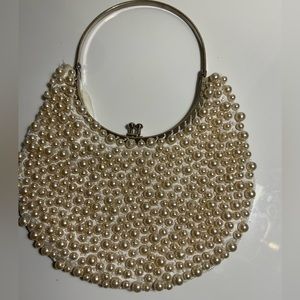 Vintage Pearl Evening Purse